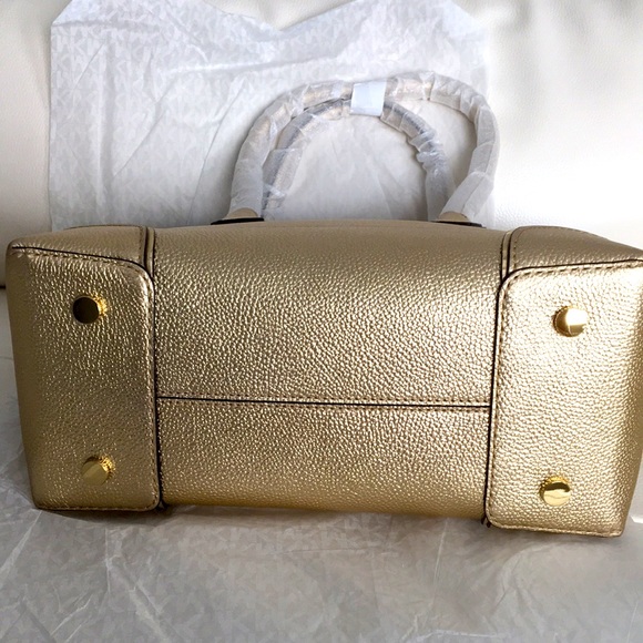 MICHAEL Michael Kors Studio Mercer Metallic Tote NWT - Picture 4 of 9